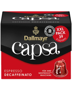 CAPSA Decaffeinato piros XXL  (LRE: 1db, 1KARTON=3db)