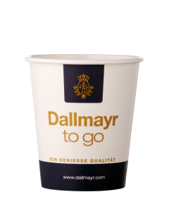 Dallmayr To go papírpohár 200ml (50 db/csomag, 1KARTON=1000db)