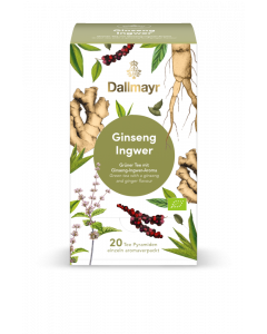 Dallmayr Ginzeng-Gyömbér BIO piramistea (1KARTON=4db)