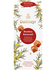 Dallmayr Rooibus Karamell filteres tea (1KARTON=8 vagy 10db)