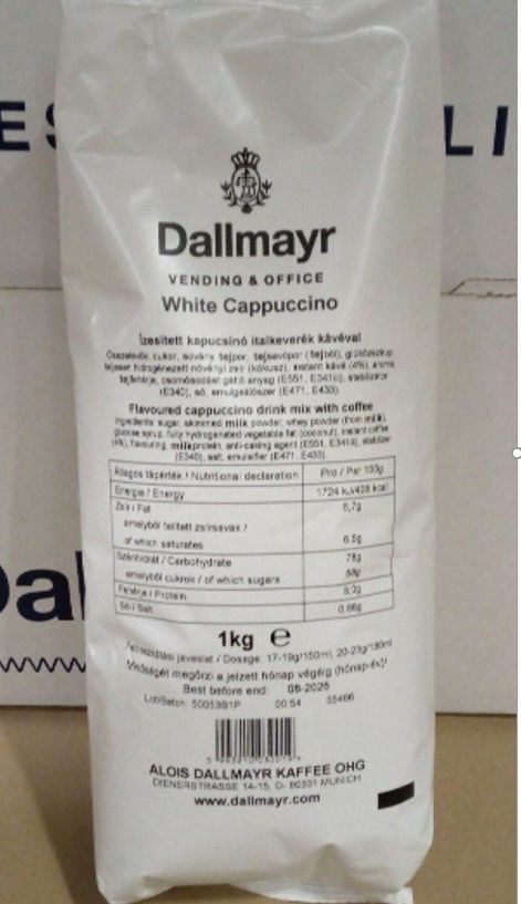 Instant kávé Fehér Krémcappuccino 1kg (10db/krt)