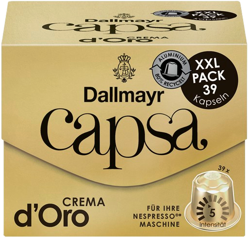 CAPSA Crema d'Oro XXL   (LRE:1db, 1KARTON=3db)
