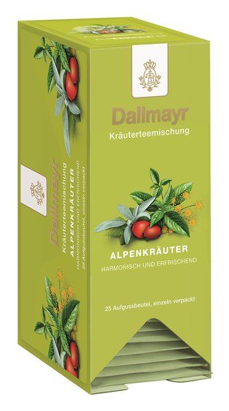 Dallmayr Alpenkrauter filteres tea (1KARTON=8db)