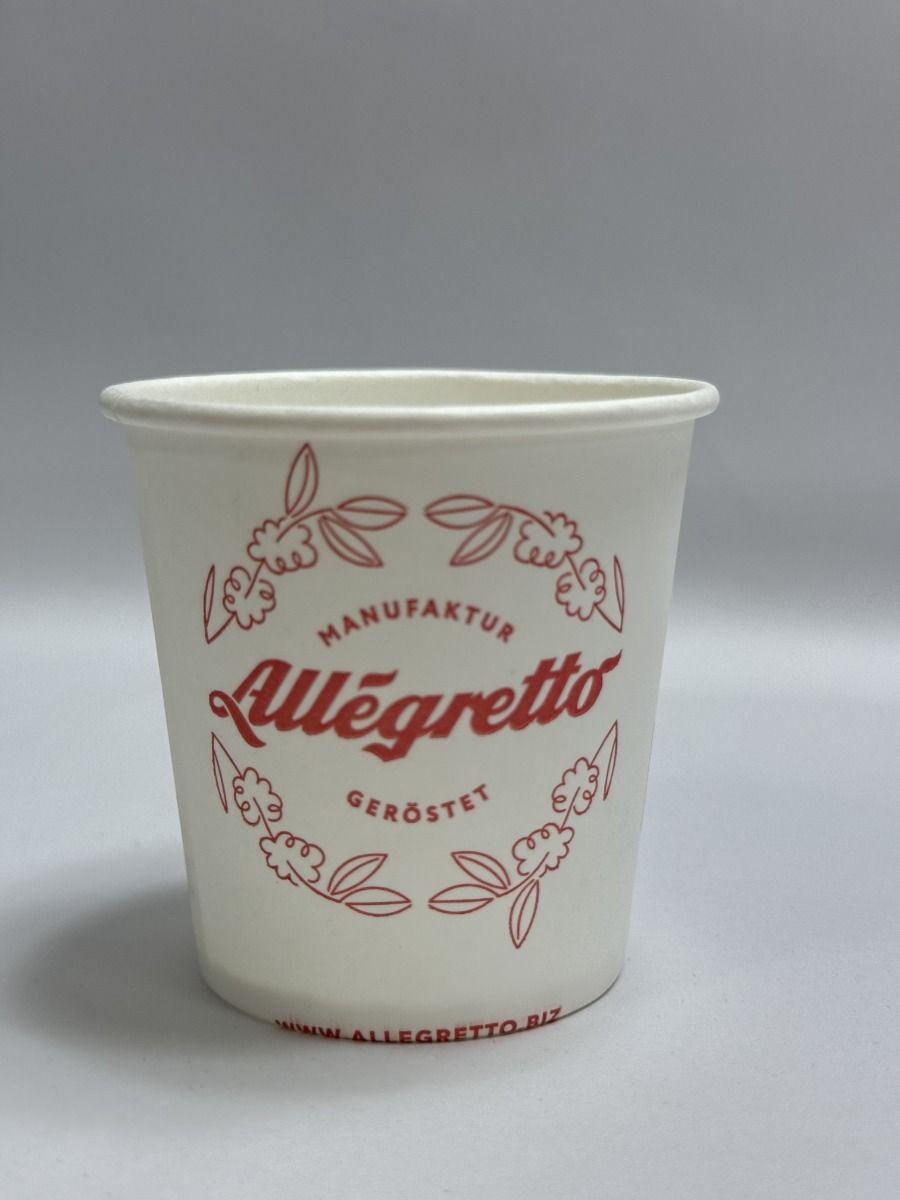 Pohár ALLEGRETTO 100ml papír (LRE:50db, 1KARTON=1500db)
