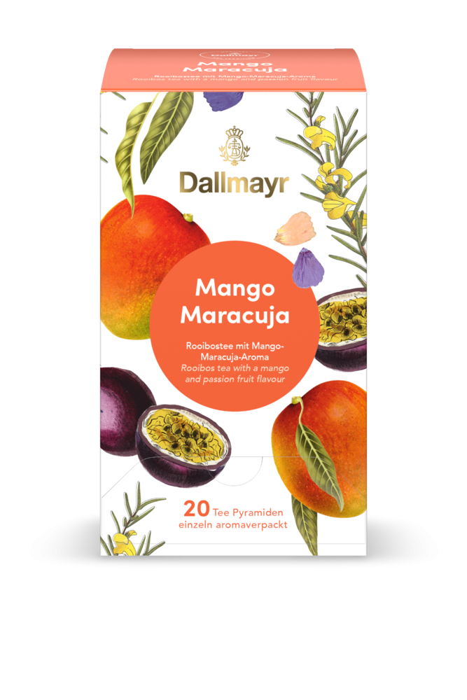 Dallmayr Mangó-Maracuja piramistea 1KARTON=4db)