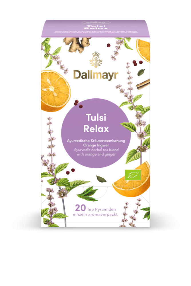 Dallmayr Tulsi Relax BIO piramistea (1KARTON=4db)