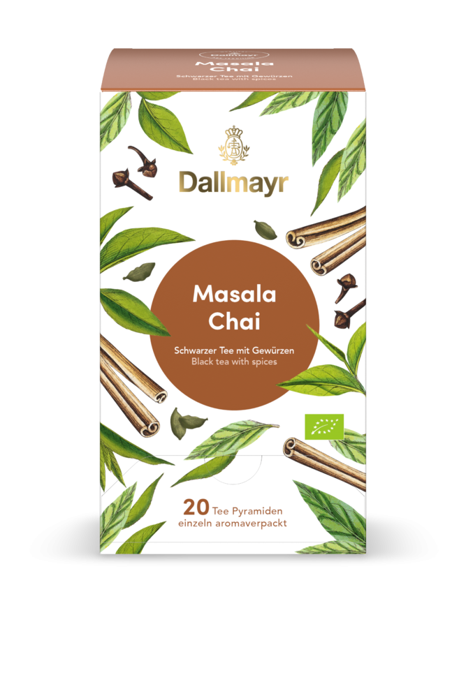 Dallmayr Masala Chai BIO piramistea (1KARTON=4db)