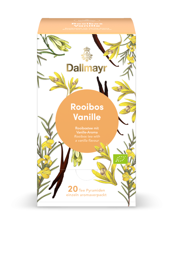 Dallmayr Rooibos Vanille piramistea (1KARTON=4db)