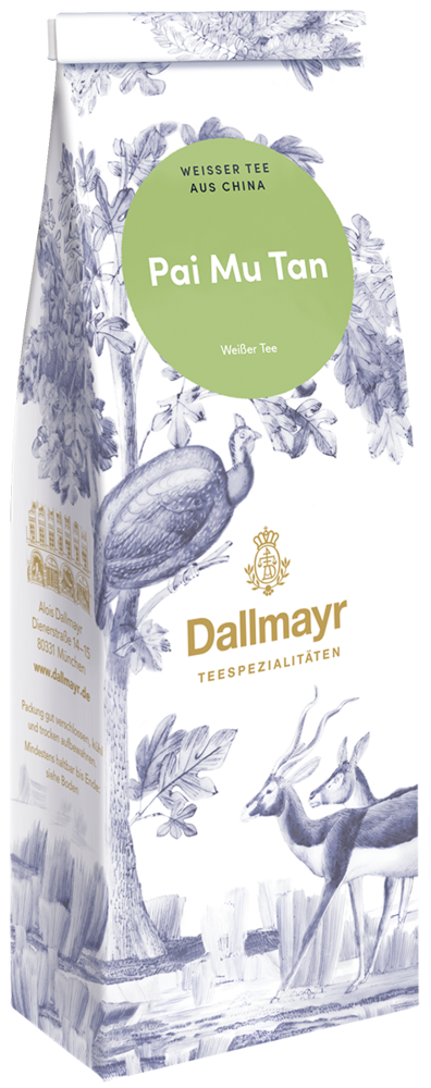 Dallmayr Pai Mu Tan szálas fehér tea