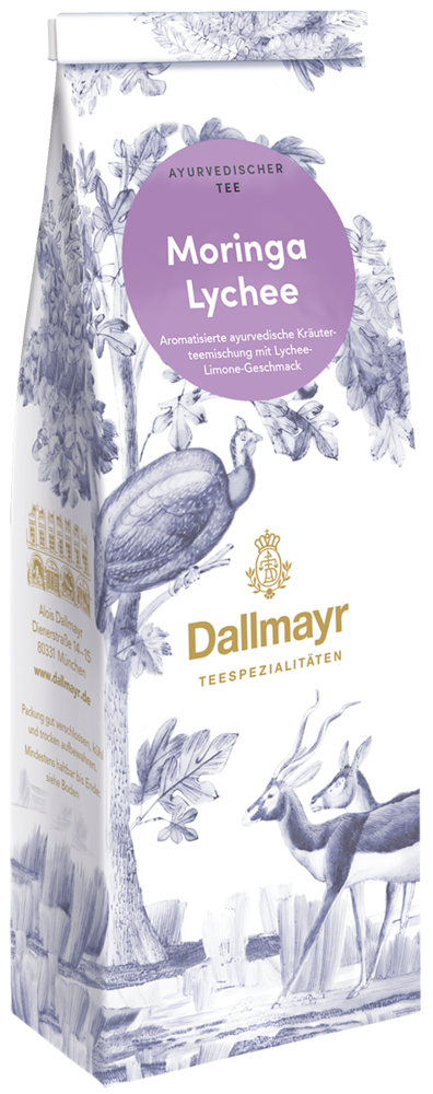 Dallmayr Moringa-Lychee-Ayurveda szálas tea