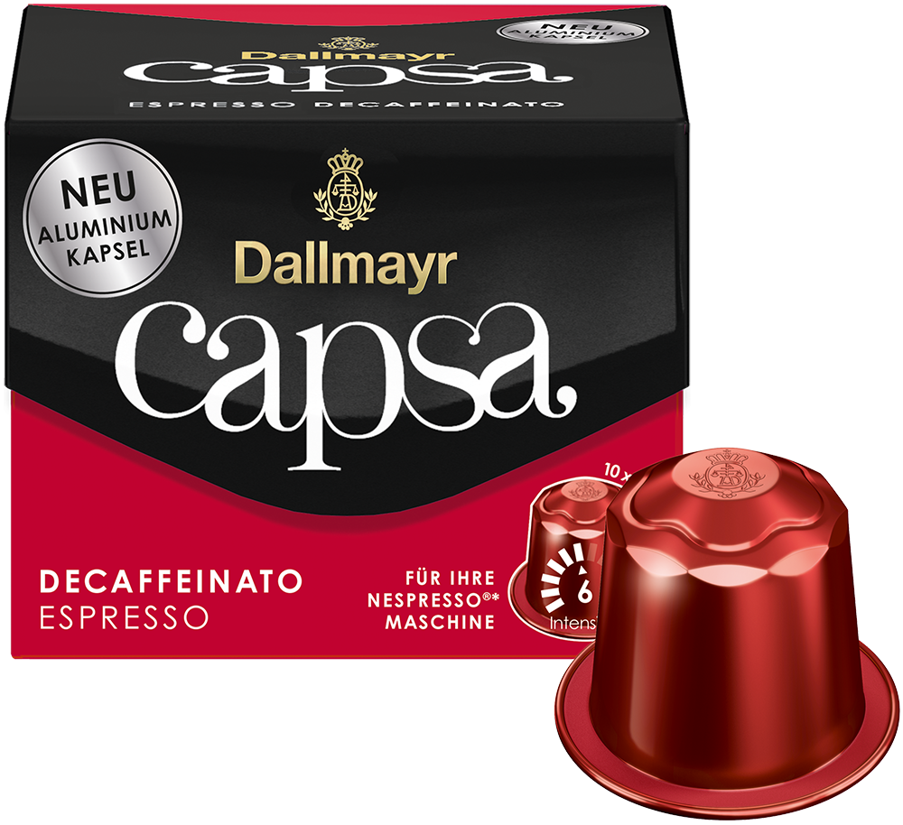 CAPSA Espresso Decaffeinato (10 db) Akciós termék, (közeli lejáratú termék)