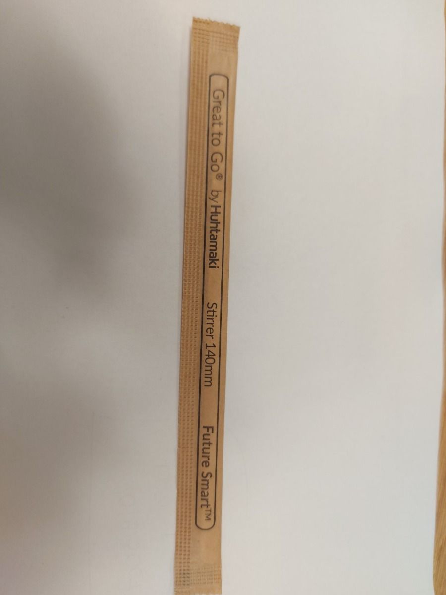 Keverőkanál Fa 140mm csomagolt